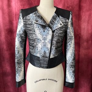 BCBGMAXAZRIA Jimmy Moto Jacket - Size Small